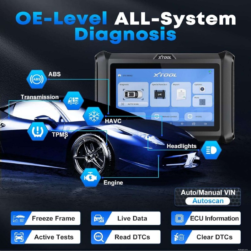 VDIAGTOOL VD80BT Lite vs XTOOL D7S (2026):quale scanner è il migliore per il tuo budget? 