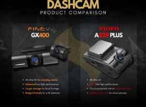 FineVu GX400 vs Viofo A229:confronto esperto tra dash cam a doppio canale 