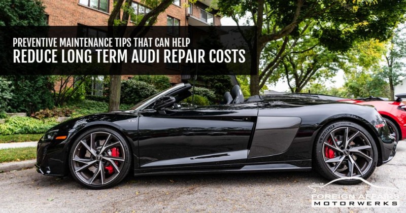Manutenzione preventiva:la chiave per ridurre i costi di riparazione Audi 