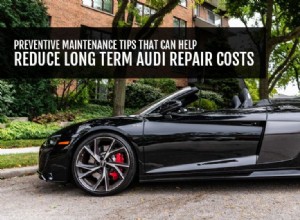 Manutenzione preventiva:la chiave per ridurre i costi di riparazione Audi 