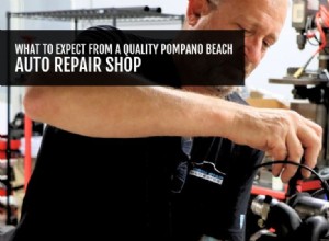 Caratteristiche principali di un officina di riparazione auto di fiducia di Pompano Beach 