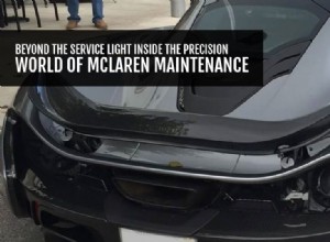 Manutenzione McLaren:precisione oltre la luce del servizio 