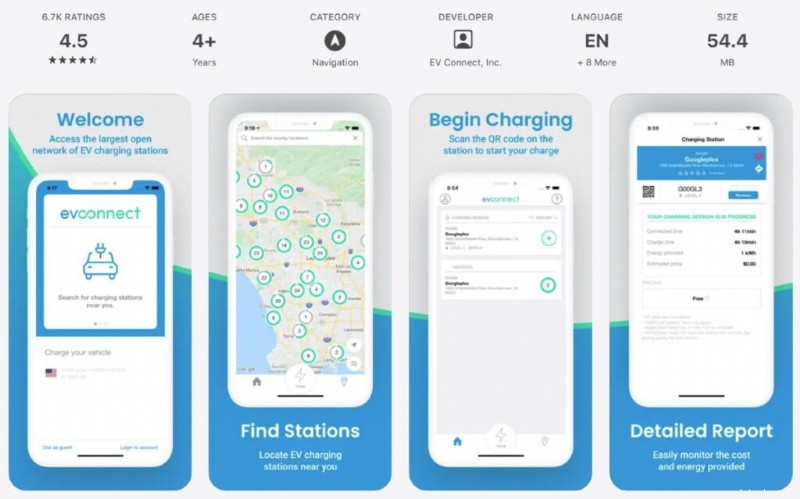 EV Connect e le principali app di ricarica per veicoli elettrici:confronto delle funzionalità del 2026 