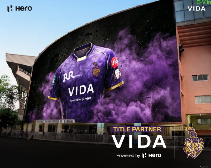 VIDA collabora con Kolkata Knight Riders come sponsor principale, dando energia a una nuova generazione 