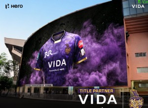 VIDA collabora con Kolkata Knight Riders come sponsor principale, dando energia a una nuova generazione 