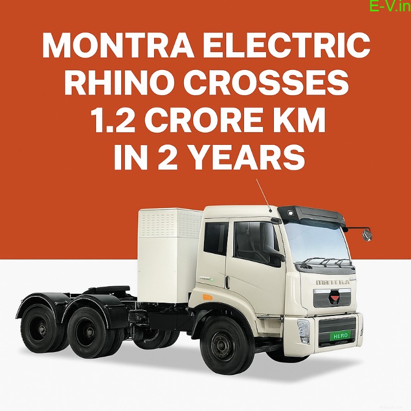 I camion elettrici Rhino di Montra Electric coprono 12 milioni di km in soli 2 anni 