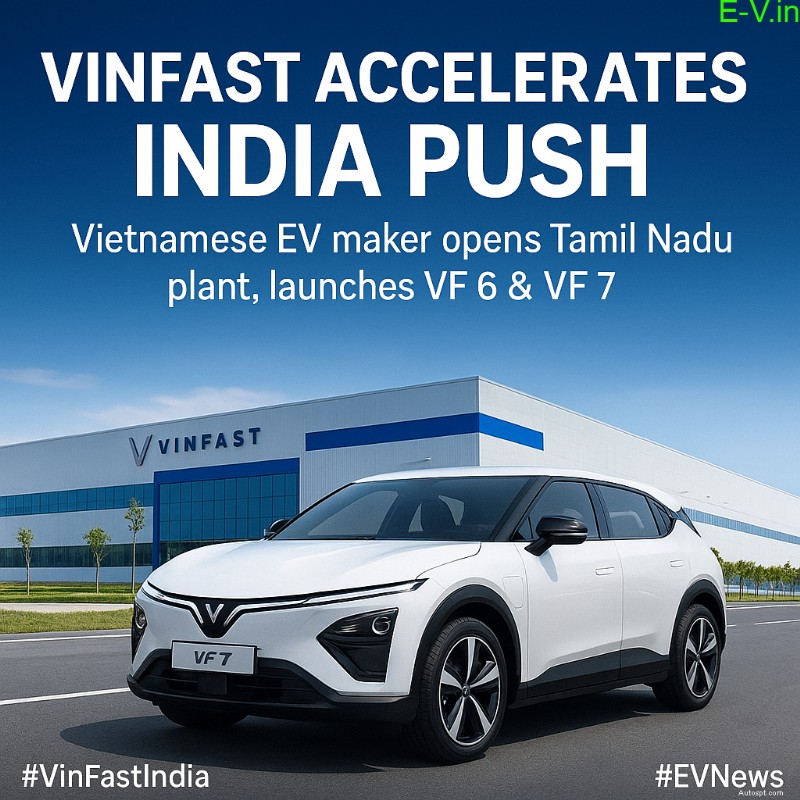 VinFast stabilisce la rotta per una rapida espansione in India dopo il lancio in fabbrica 