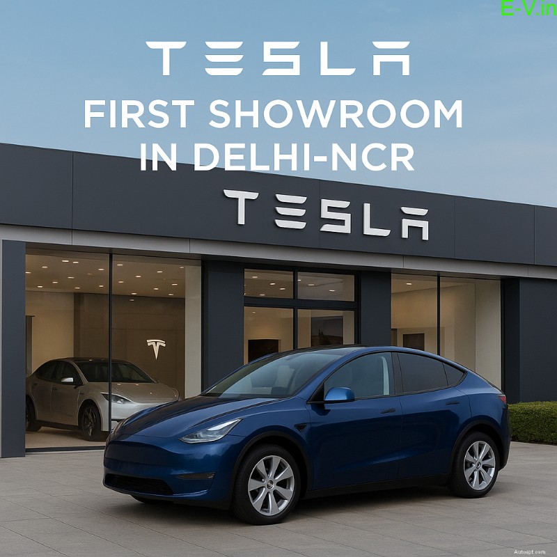 Tesla espande la propria presenza in India:lancia il primo showroom Delhi-NCR ad Aerocity 