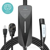 Caricabatterie portatile Lectron Tesla NACS EV – Livello 1 e 2, 120 V/240 V, 8‑40 A, compatibile NEMA5‑15 e 14‑50 