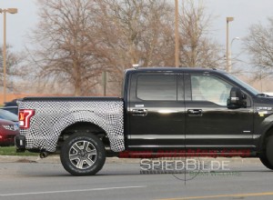 Il prototipo della Ford F‑150 è alimentato da un motore Land Rover Turbo‑Diesel V6 