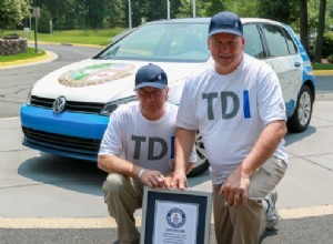 Volkswagen Gold raggiunge il record di risparmio di carburante diesel negli Stati Uniti 