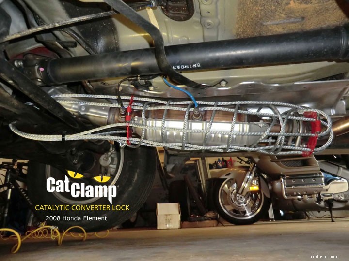 Proteggi la tua flotta:proteggiti dal furto del convertitore catalitico con CatClamps® 