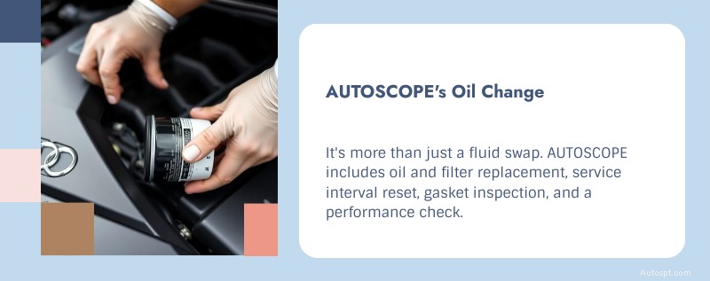 Servizio esperto di cambio olio Audi a Dallas e Plano - Precision Care 