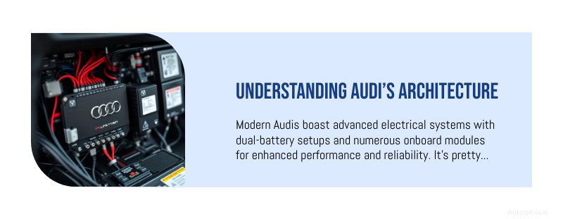 Servizio esperto di batterie e componenti elettrici Audi – Plano e Dallas 