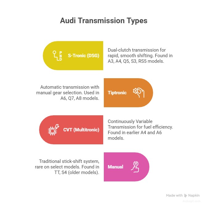 Servizio e riparazione esperti di trasmissione Audi a Dallas:43 anni di assistenza affidabile 