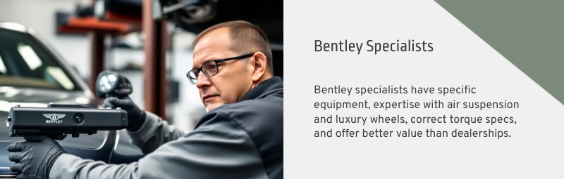 Bentley Allineamento ruote e servizio pneumatici a Dallas e Plano:precisione esperta per prestazioni e sicurezza di lusso 