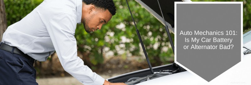 Diagnosi del problema di alimentazione della tua auto:batteria vs alternatore 