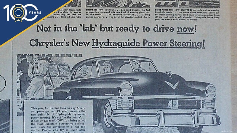 Rivoluzionare la strada:come il servosterzo e il servofreno hanno trasformato le automobili degli anni  50 