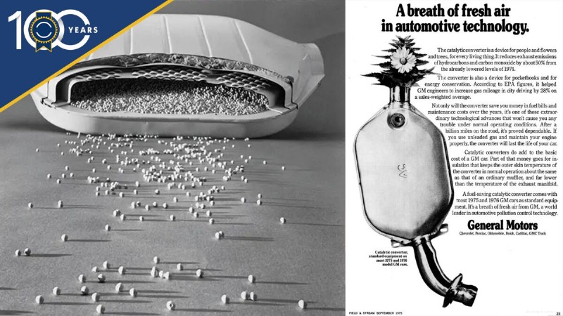 Convertitori catalitici:la svolta degli anni  70 che ripulì le emissioni delle auto 