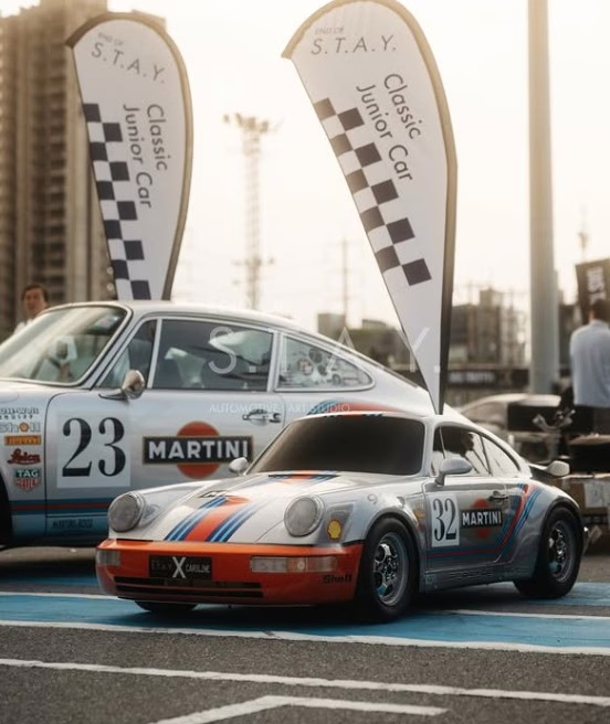Porsche 911 964 Turbo conveniente e pronta alla deriva:accordo legittimo con un piccolo avvertimento 