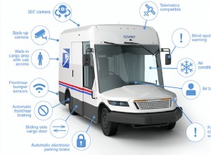 USPS lancia i camion per le consegne di nuova generazione:un aggiornamento della flotta di 30 anni 