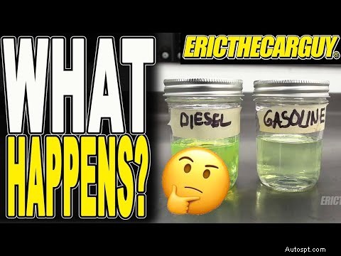 Le conseguenze della miscelazione di diesel e benzina nell auto 