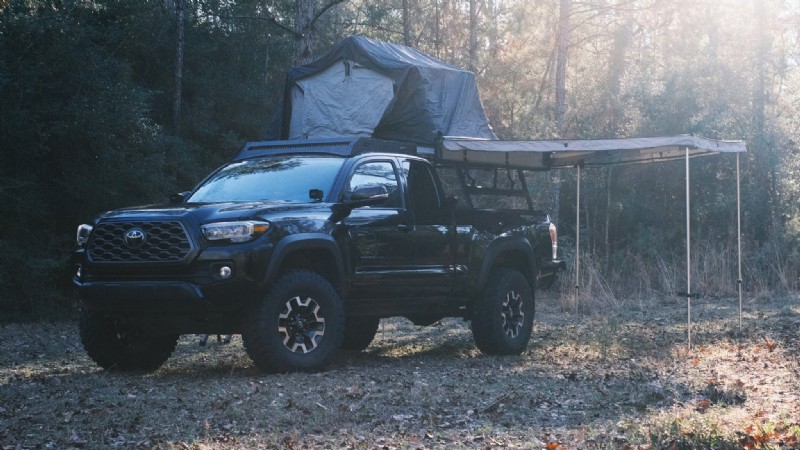 Aggiorna una Toyota Tacoma usata nell impianto di avventura terrestre ideale 